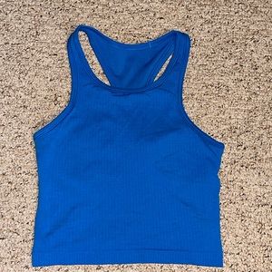 Lululemon Ebb to Street Cropped Racerback Tank Top